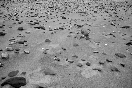 Sand and Rocks - Cavendish Beach, Canada   2006