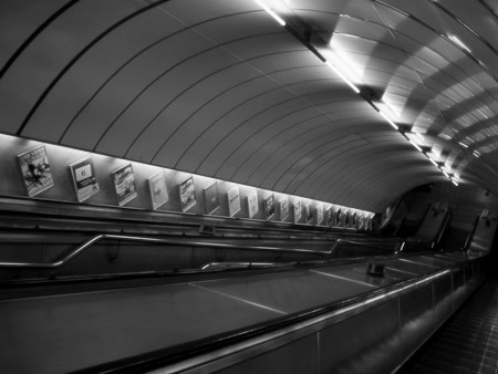 Escalator - London Underground   2003
